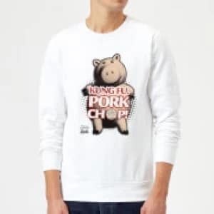 Toy Story Kung Fu Pork Chop Sweatshirt - White - L