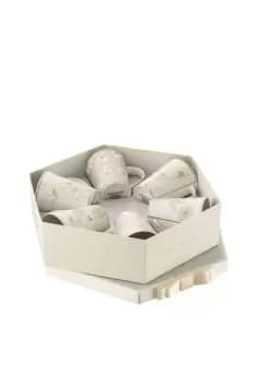 Bay Flowers Set of 6 Mugs