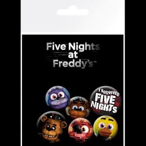 Five Nights at Freddys Mix Badge Pack