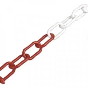 Slingsby VFM RedWhite 6mm Short Link Plastic Chain 371439