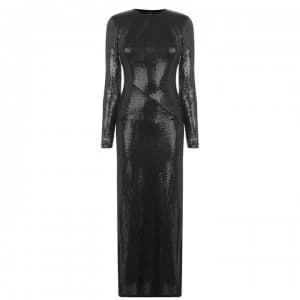 Bardot Maxi Dress - Black