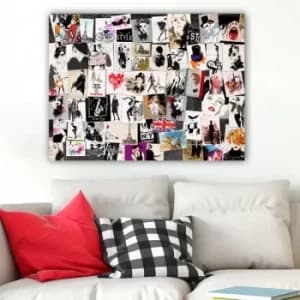 406988122_70100 Multicolor Decorative Canvas Painting