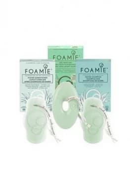 Foamie 2-In-1 Body Bar Mint To Be Fresh, Aloe Shampoo Bar, Aloe Conditioner Bar