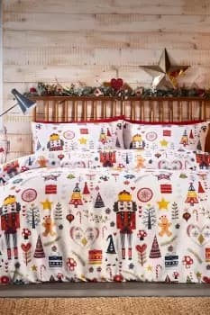 Nutcracker Duvet Cover and Pillowcases