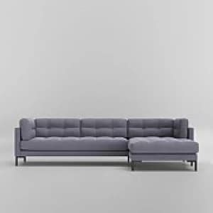 Swoon Landau Smart Wool Corner Sofa - Right Hand Side - Corner Sofa - Anthracite