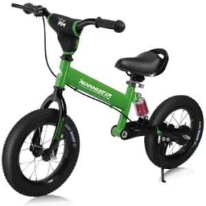Balance Bike Rennmeister 12" Green with Side Stand