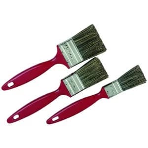 Wickes Trade Mixed Size Paint Brushes - Pack of 3