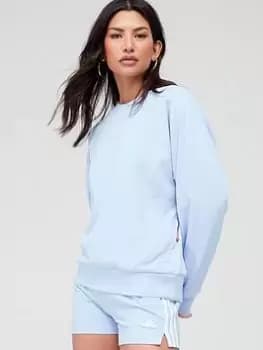 adidas Sportswear City Escape Sweat - Blue Size M, Women