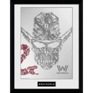 Westworld Face Framed Collector Print