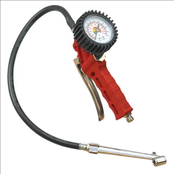 Genuine SEALEY SA9312 Tyre Inflator with Twin Push-On Connector
