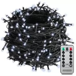 Holiday String Lights Cold White 40m incl. Remote