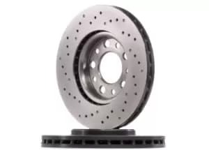 BREMBO Brake disc 09.A721.1X Brake rotor,Brake discs FIAT,ALFA ROMEO,JEEP,500X (334_),GIULIETTA (940),Giulietta Kastenwagen (940_)