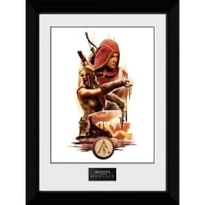 Assassins Creed Odyssey Collage Framed Collector Print