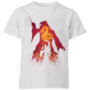 Harry Potter Dumbledore Voldemort Kids T-Shirt - Grey - 11-12 Years