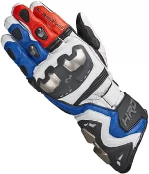 Held Titan RR Motorcycle Gloves, white-red-blue, Size L, white-red-blue, Size L