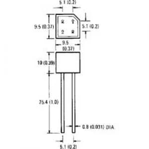 Diode bridge Infineon Technologies 1KAB05E D 38 50 V