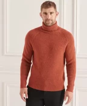 Superdry Studios Chunky Roll Neck Jumper