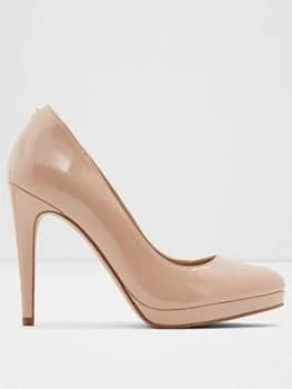 Aldo Ibaoni Heeled Platform Shoes - Nude