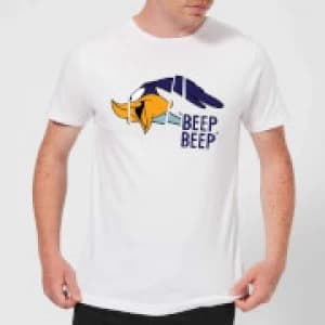 Looney Tunes Road Runner Beep Beep Mens T-Shirt - White - 3XL