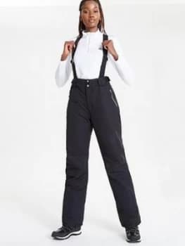 Dare 2b Effused II Ski Pants - Black, Size 10, Women