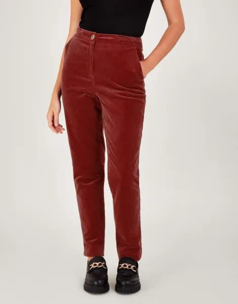 Straight Leg Cord Trousers
