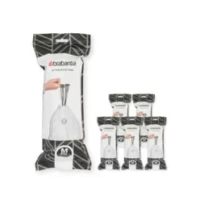 Brabantia PerfectFit Bags M 60 litre Multipack of 120 bags 6x20