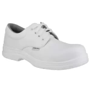 Amblers FS511 White Unisex Safety Shoes (10 UK) (White)