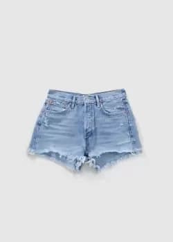 Agolde Womens Parker Shorts In Swapmeet