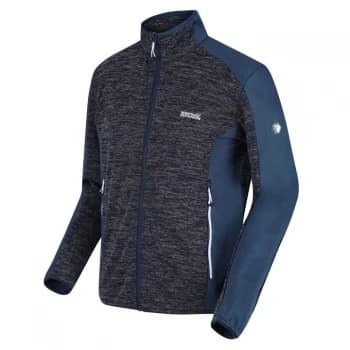 Regatta Coladane Full Zip Fleece - Navy/DkDenim