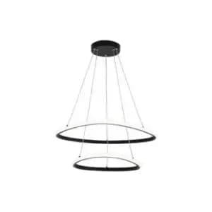 Larissa Lighting - Larissa Inia Ceiling Pendant Light 45W 3000K Aluminium Black
