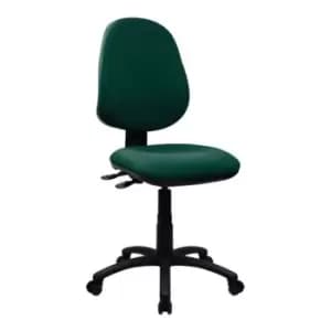 Slingsby Twin Lever Green Operators Chair NO Arms