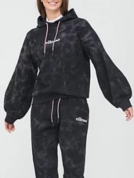 Ellesse Heritage Fluo Oh Hoodie - Black