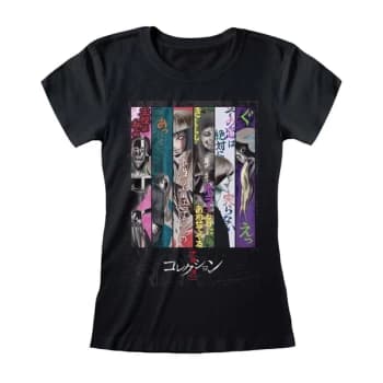 Junji-Ito - Key Art Womens Large T-Shirt - Black