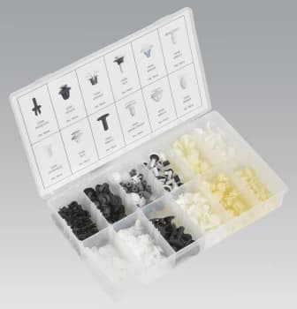 Sealey BTC06 Trim Clip Assortment for Peugeot & Citroen 345pc