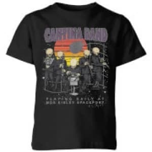 Star Wars Cantina Band At Spaceport Kids T-Shirt - Black - 11-12 Years