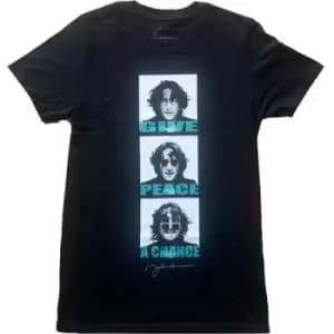 John Lennon - GPAC Stack Unisex XX-Large T-Shirt - Black