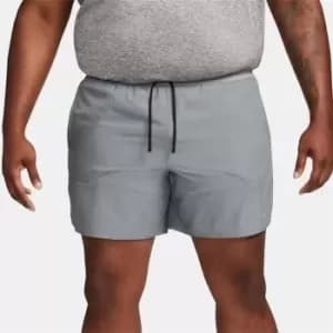 Nike Dri-FIT Stride Mens 7 Brief-Lined Running Shorts - Grey