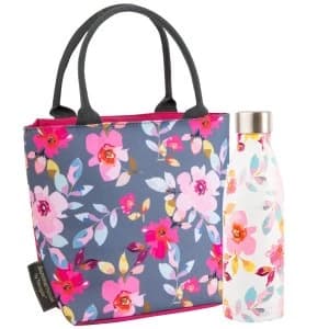 Beau & Elliot Summerhouse Gardenia Lunch Tote & Drinks Bottle Set