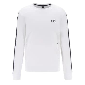 Boss Heritage Sweatshirt - White