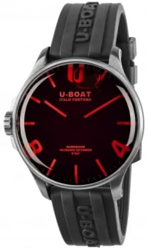U-Boat Watch Darkmoon 44 Red Glass SS