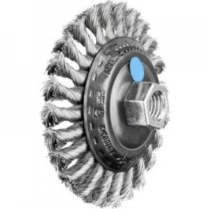 PFERD HORSE cone brush zopft 100 x 22mm wire thickness 0.35mm With thread M14 43313003