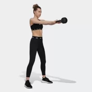 Techfit Recycled Cropped Training Leggings with High Waist