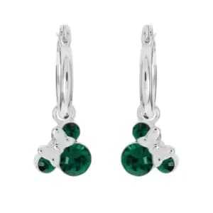 Disney Minnie Silver Plated May Birthstone Hoop Earrings EF00509SMAYL.PH