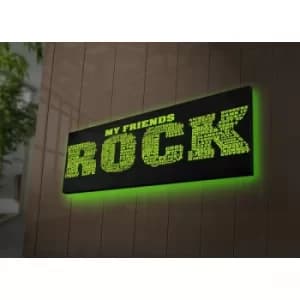 3090DACT-61 Multicolor Decorative LED Lighted Canvas Painting