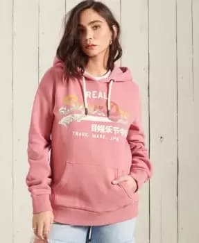 Superdry Vintage Itago Brushed Hoodie