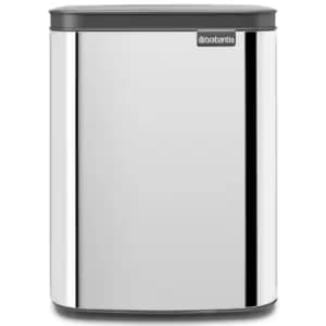 Brabantia Bo Waste Bin 7 Litre Brilliant Steel