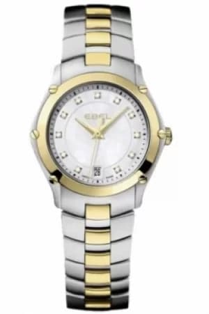 Ladies Ebel Sport 18ct Gold Diamond Watch 1216029