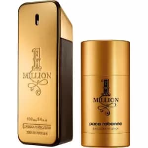Paco Rabanne 1 Million Gift Set 100ml Eau de Toilette + 75ml Deodorant