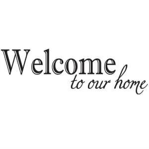 Fine Decor Wall Pops Welcome Wall Sticker