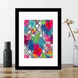SC469076234 Multicolor Decorative Framed MDF Painting